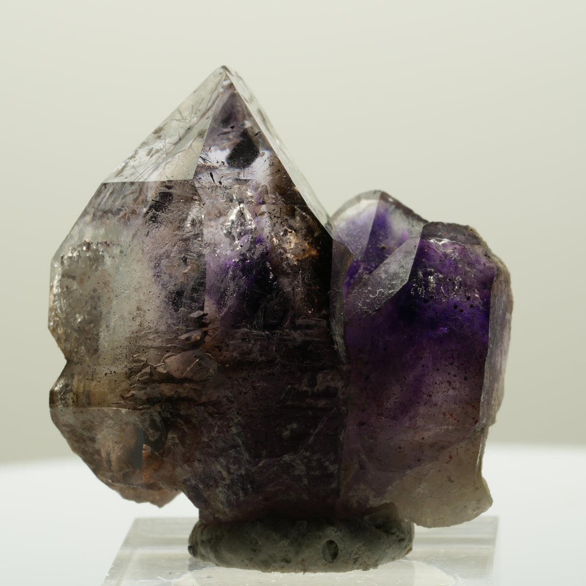 Skelett Phantom Amethyst Doppelender Zepter Gruppe Brandberg, Namibia 39*36*27mm #15005