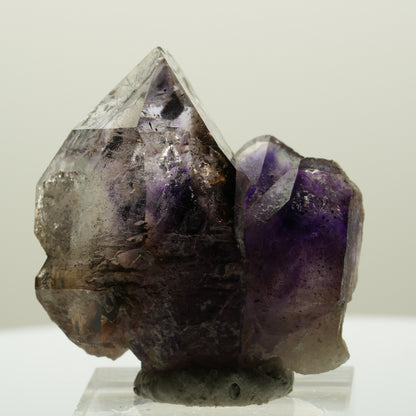 Skelett Phantom Amethyst Doppelender Zepter Gruppe Brandberg, Namibia 39*36*27mm #15005