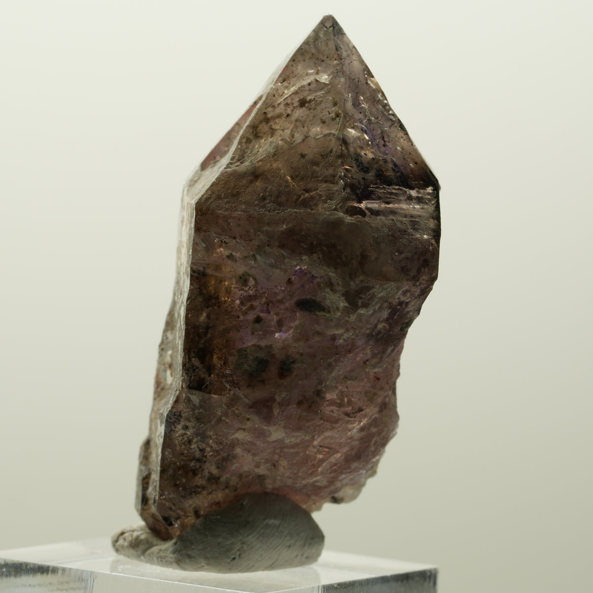 Enhydro Skelett Phantom Amethyst, große Blase Brandberg, Namibia 50*35*23mm #15006