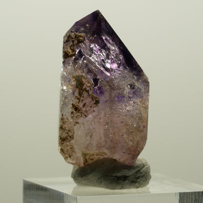Seltene Skelett Phantom Amethyst Spitze Goboboseb, Namibia 36*20*18mm #15007