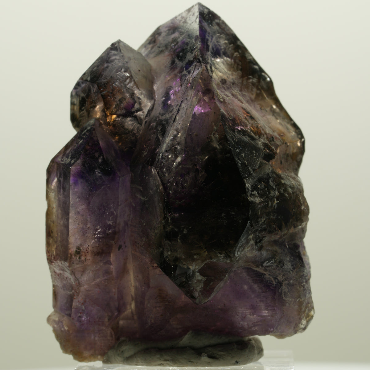 Skelett Phantom Amethyst Doppelender Zepter Gruppe Goboboseb, Namibia 51*38*38mm #15008