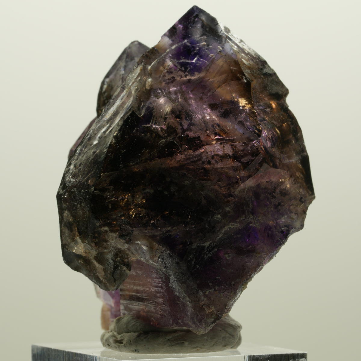 Skelett Phantom Amethyst Doppelender Zepter Gruppe Goboboseb, Namibia 51*38*38mm #15008