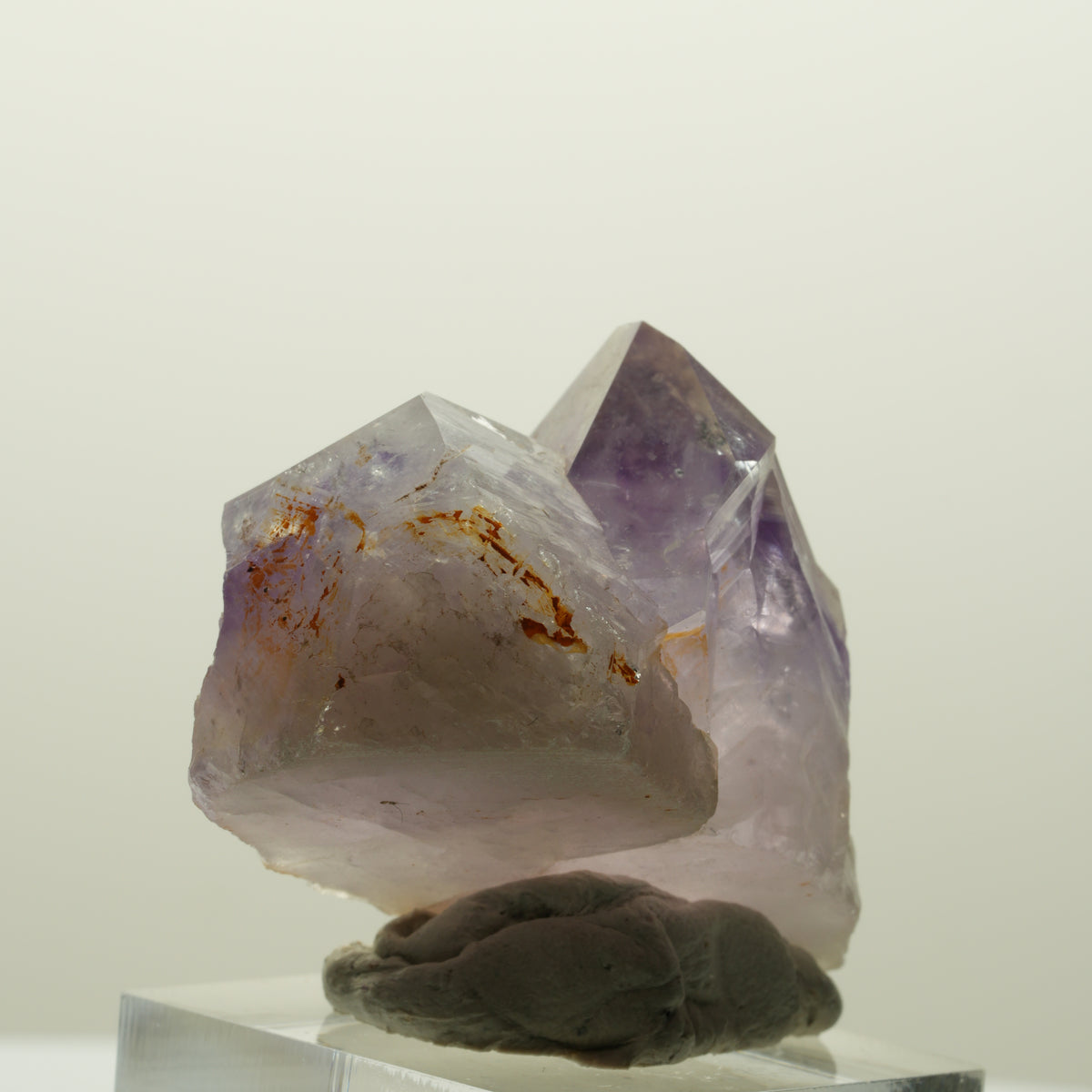 Seltene Skelett Phantom Amethyst Spitzen Goboboseb, Namibia 39*27*23mm #15009