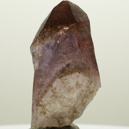 Seltene Phantom Skelett Amethyst mit Eisen Spitze Goboboseb, Namibia 55*26*17mm #15010