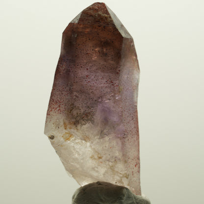 Seltene Phantom Skelett Amethyst mit Eisen Spitze Goboboseb, Namibia 55*26*17mm #15010