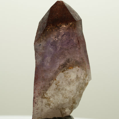 Seltene Phantom Skelett Amethyst mit Eisen Spitze Goboboseb, Namibia 55*26*17mm #15010