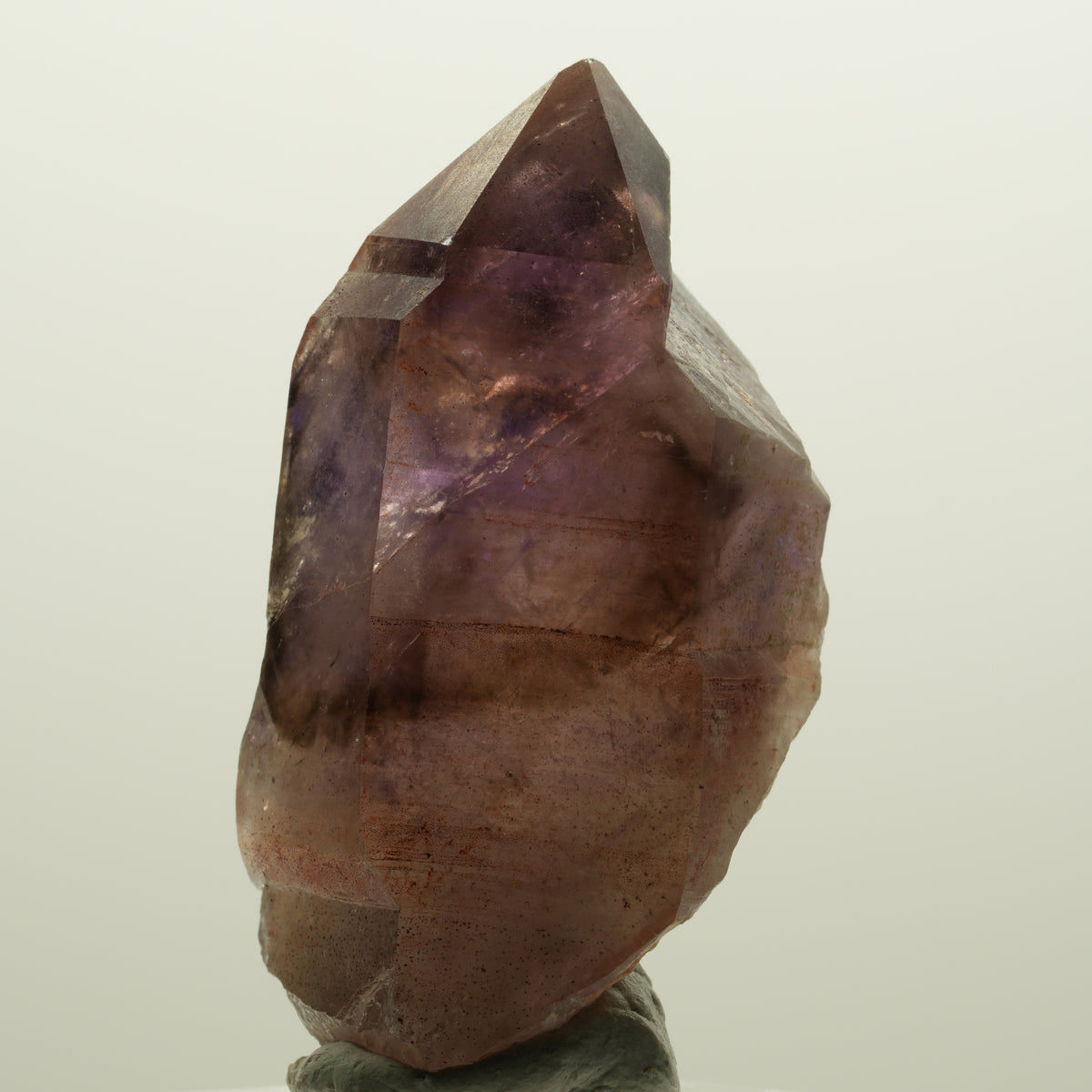 Seltene Skelett Phantom Amethyst Spitze Brandberg, Namibia 51*26*21mm #15011
