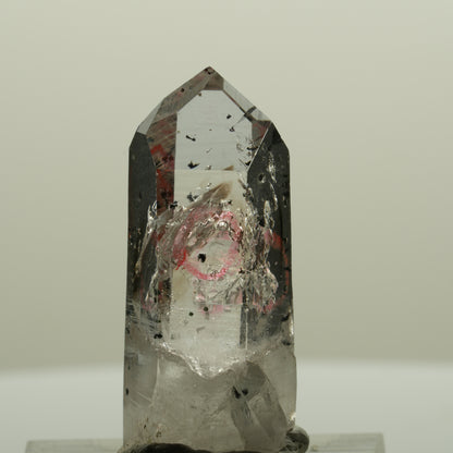 Enhydro Lemurian Phantom Amethyst mit Hämatit, 3x Blase Streep Mine, Namibia 33*14*14mm #15016