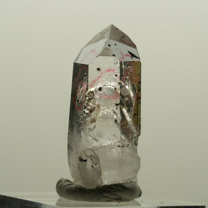 Enhydro Lemurian Phantom Amethyst mit Hämatit, 3x Blase Streep Mine, Namibia 33*14*14mm #15016