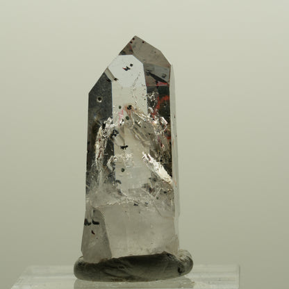 Enhydro Lemurian Phantom Amethyst mit Hämatit, 3x Blase Streep Mine, Namibia 33*14*14mm #15016