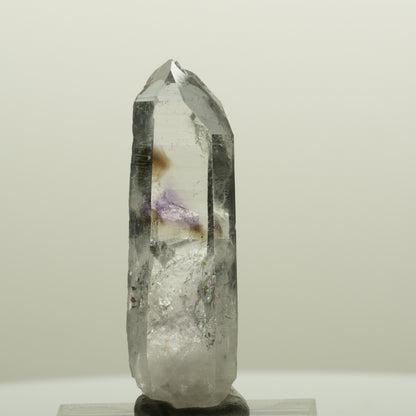 Harlekin Lemurian Phantom Amethyst Spitze Streep Mine, Goboboseb, Namibia 42*13*10mm #15019