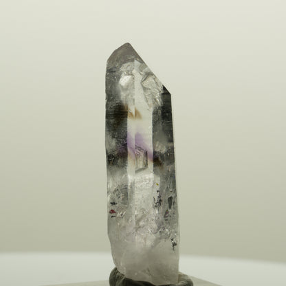 Harlekin Lemurian Phantom Amethyst Spitze Streep Mine, Goboboseb, Namibia 42*13*10mm #15019