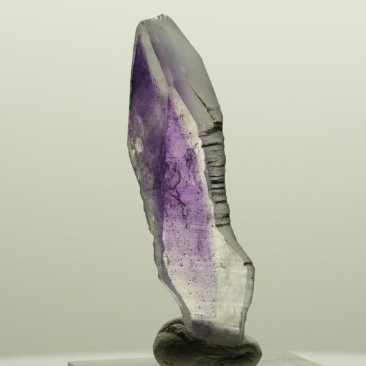 Skelett Phantom Amethyst Doppelender (Seltene Formation) Brandberg, Namibia 47*14*13mm #15021