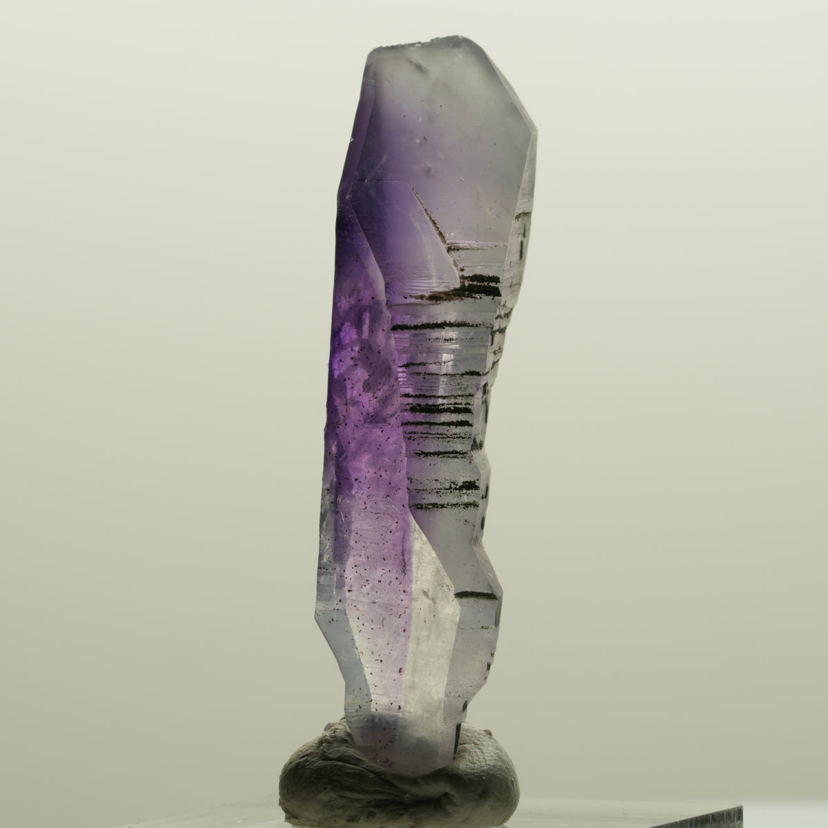 Skelett Phantom Amethyst Doppelender (Seltene Formation) Brandberg, Namibia 47*14*13mm #15021