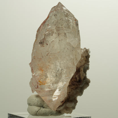 Skelett Phantom Rauchquarz Eisen Doppelender auf Matrix Goboboseb, Namibia 54*32*23mm #15022