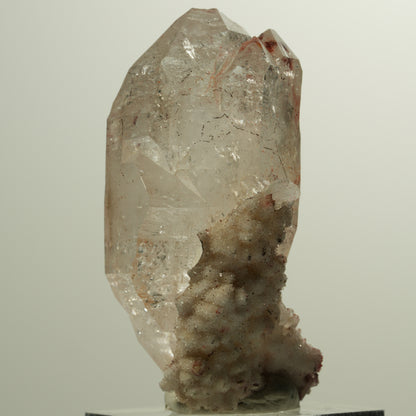 Skelett Phantom Rauchquarz Eisen Doppelender auf Matrix Goboboseb, Namibia 54*32*23mm #15022