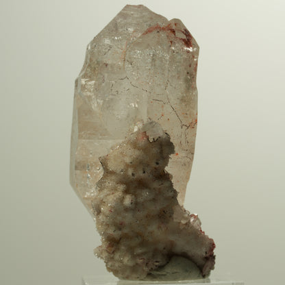 Skelett Phantom Rauchquarz Eisen Doppelender auf Matrix Goboboseb, Namibia 54*32*23mm #15022