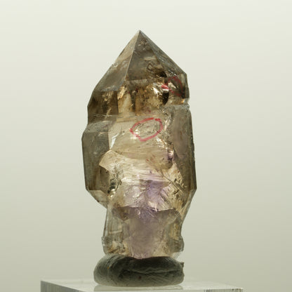 Enhydro Skelett Phantom Amethyst Doppelender Zepter, 3x Blase Goboboseb Namibia 47*21*17mm #15024