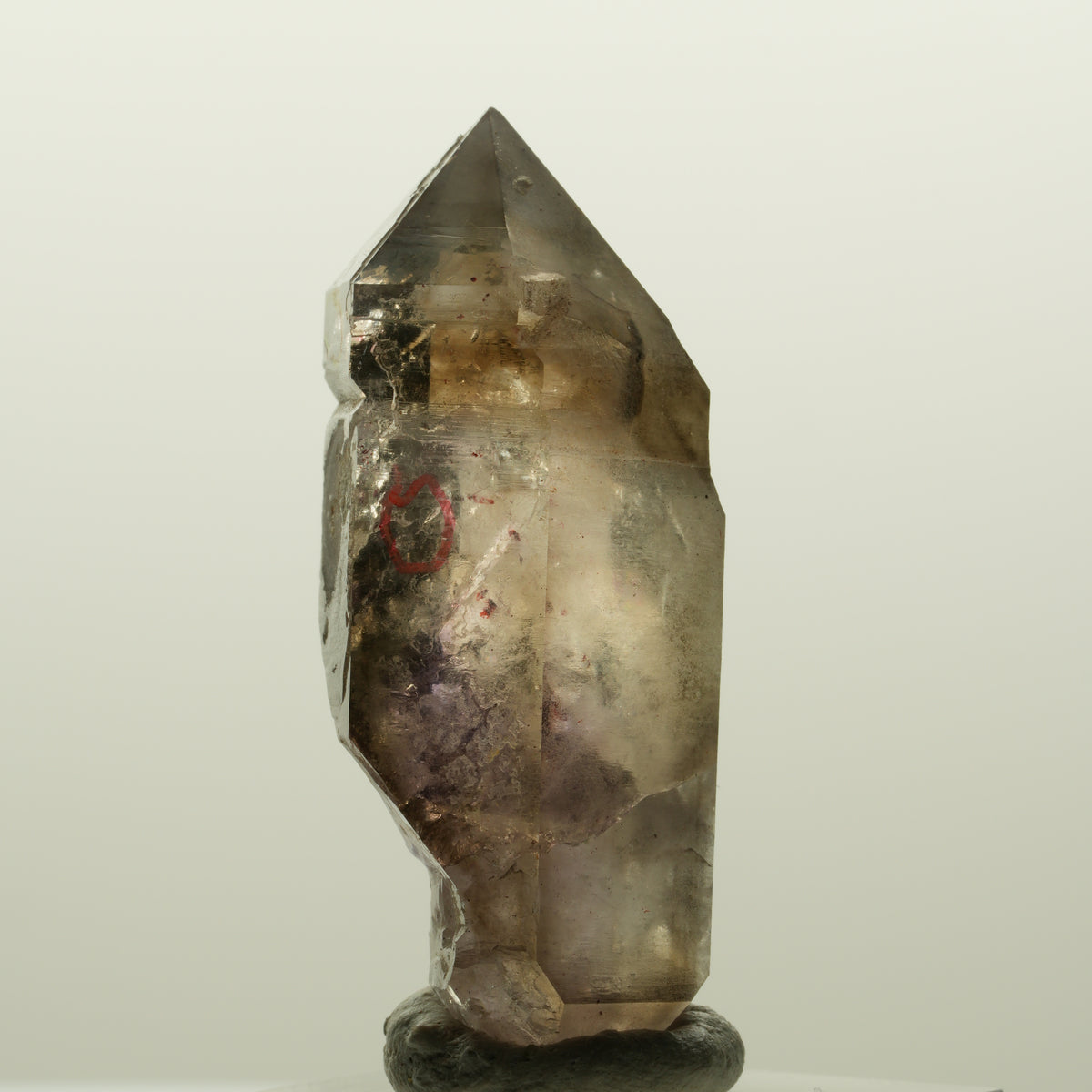 Enhydro Skelett Phantom Amethyst Doppelender Zepter, 3x Blase Goboboseb Namibia 47*21*17mm #15024
