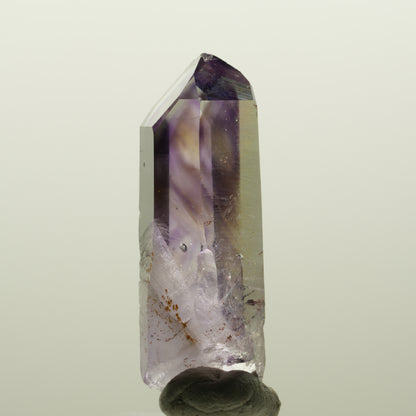 Harlekin Lemurian Phantom Amethyst Streep Mine, Goboboseb, Namibia 46*15*15mm #15025