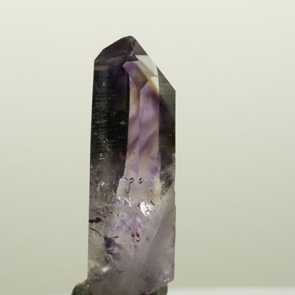 Harlekin Lemurian Phantom Amethyst Streep Mine, Goboboseb, Namibia 46*15*15mm #15025