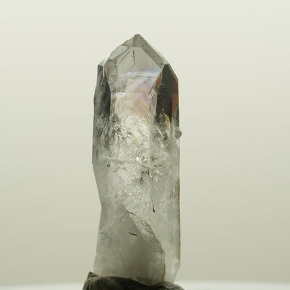 Lemurian Phantom Amethyst mit Hämatit Streep Mine, Goboboseb, Namibia 45*16*13mm #15026