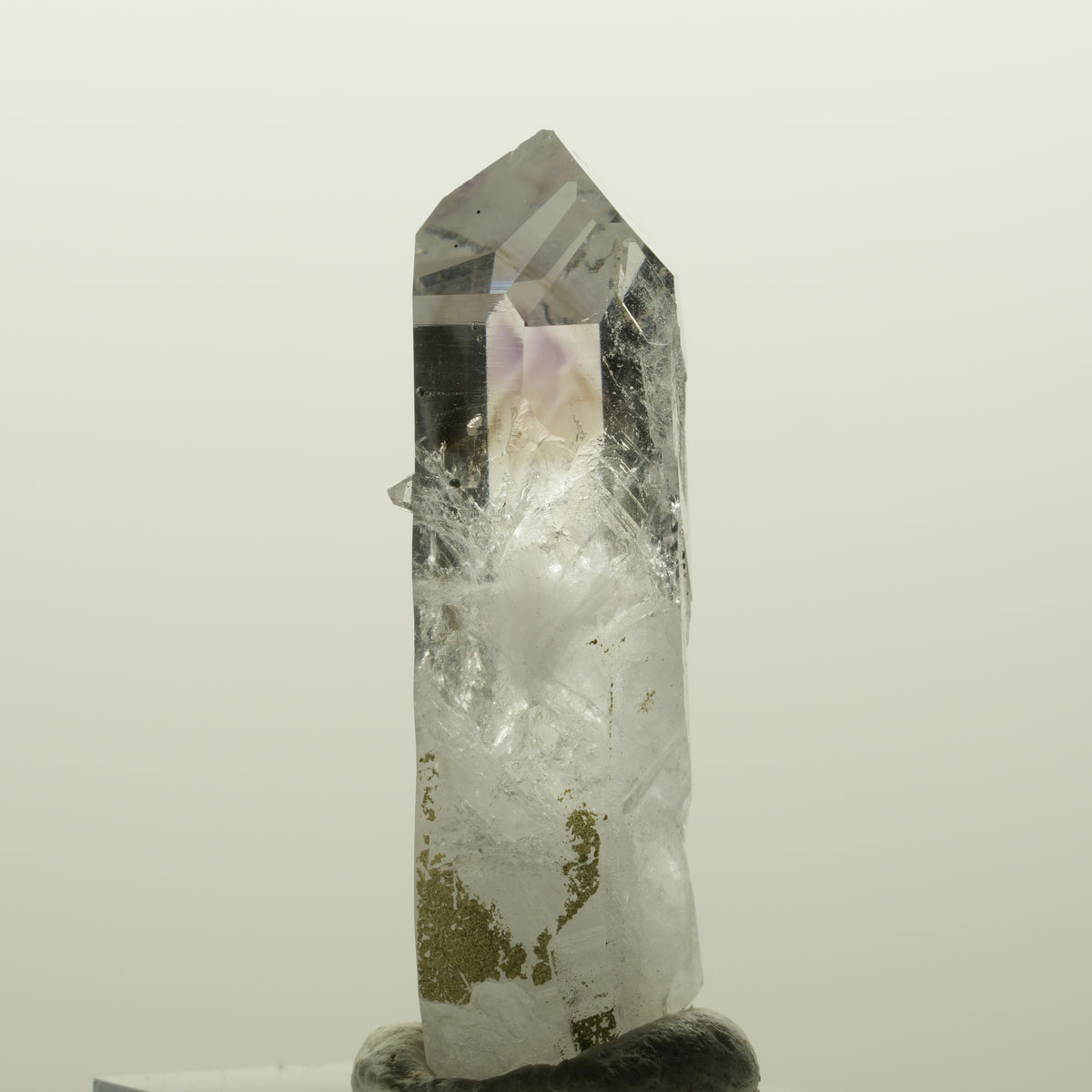 Lemurian Phantom Amethyst mit Hämatit Streep Mine, Goboboseb, Namibia 45*16*13mm #15026