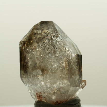 Skelett Fenster Phantom Rauchquarz Zepter Spitze Goboboseb, Namibia 41*31*24mm #15027