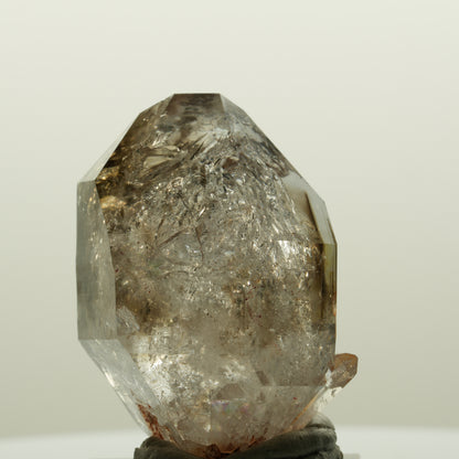 Skelett Fenster Phantom Rauchquarz Zepter Spitze Goboboseb, Namibia 41*31*24mm #15027