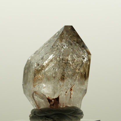 Skelett Fenster Phantom Rauchquarz Zepter Spitze Goboboseb, Namibia 41*31*24mm #15027