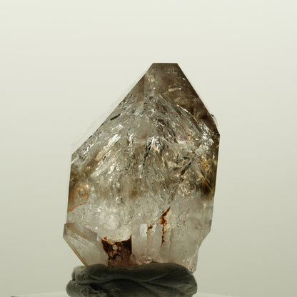 Skelett Fenster Phantom Rauchquarz Zepter Spitze Goboboseb, Namibia 41*31*24mm #15027