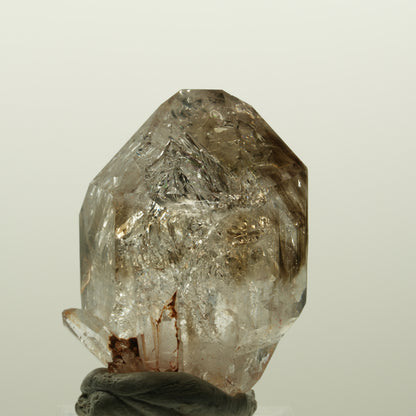 Skelett Fenster Phantom Rauchquarz Zepter Spitze Goboboseb, Namibia 41*31*24mm #15027