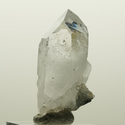 Harlekin Skelett Phantom Rauchquarz Spitze Goboboseb, Namibia 48*29*17mm #15028
