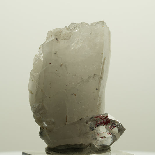 Harlekin Skelett Rauchquarz Spitzen Streep Mine, Goboboseb, Namibia 46*30*20mm #15031