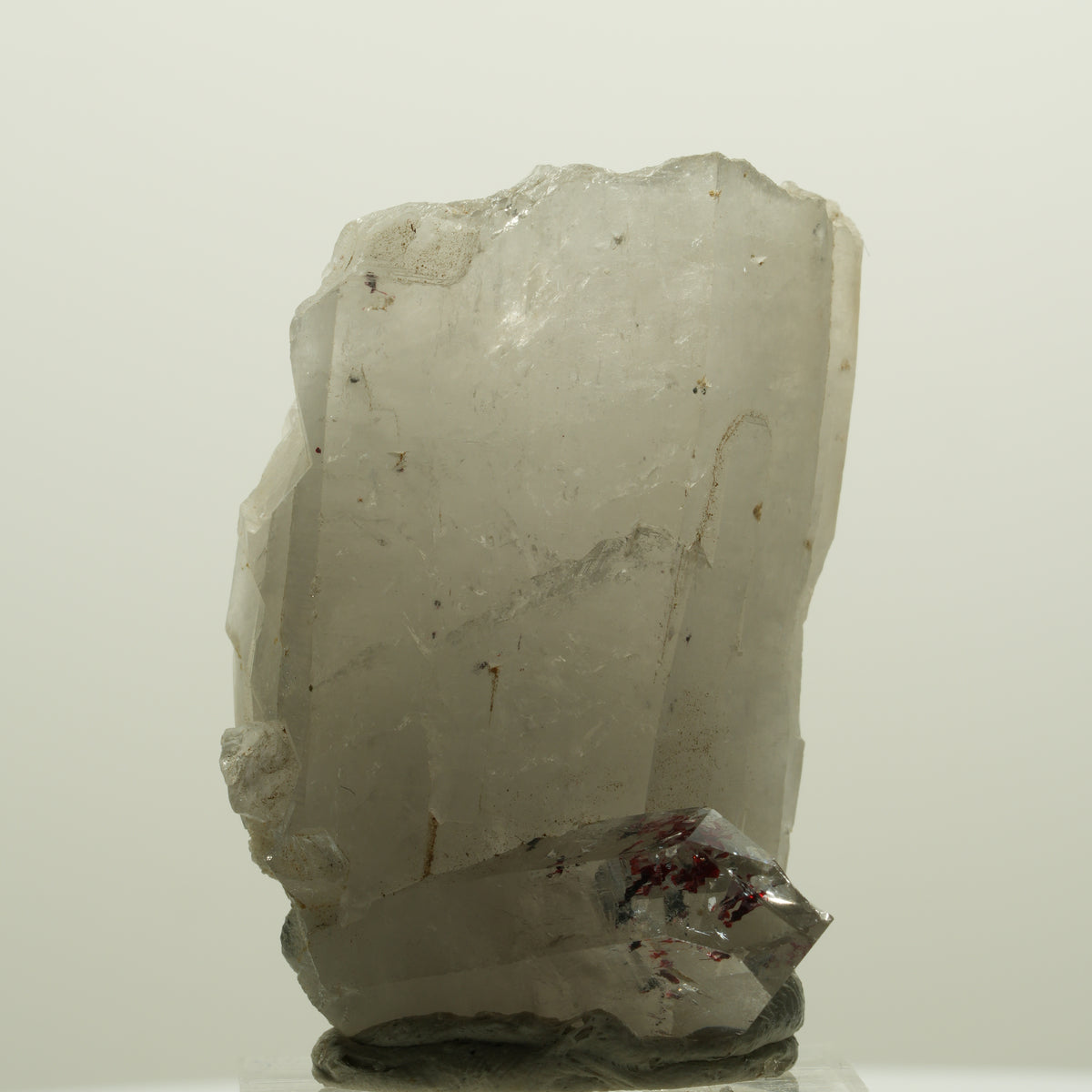 Harlekin Skelett Rauchquarz Spitzen Streep Mine, Goboboseb, Namibia 46*30*20mm #15031
