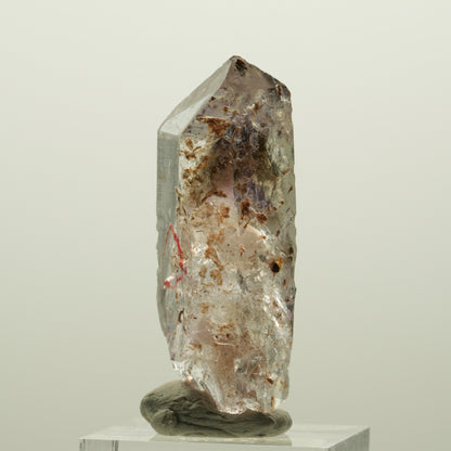 Enhydro Skelett Phantom Amethyst Spitze, große Blase Streep Mine, Namibia 46*18*14mm #15032