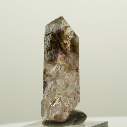 Enhydro Skelett Phantom Amethyst Spitze, große Blase Streep Mine, Namibia 46*18*14mm #15032