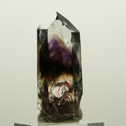 Enhydro Lemurian Phantom Amethyst, Analcim, 1x Blase Streep Mine, Namibia 47*19*17mm #15033