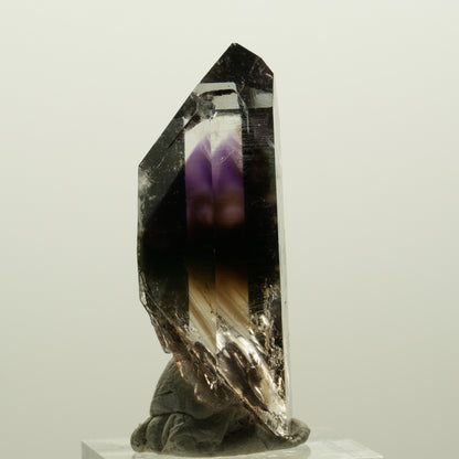 Enhydro Lemurian Phantom Amethyst, Analcim, 1x Blase Streep Mine, Namibia 47*19*17mm #15033