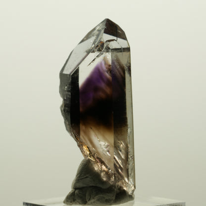 Enhydro Lemurian Phantom Amethyst, Analcim, 1x Blase Streep Mine, Namibia 47*19*17mm #15033