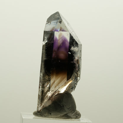 Enhydro Lemurian Phantom Amethyst, Analcim, 1x Blase Streep Mine, Namibia 47*19*17mm #15033