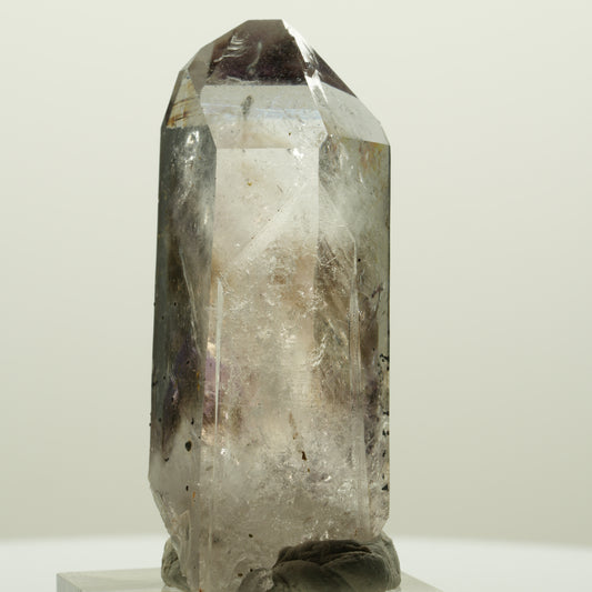 Harlekin Lemurian Phantom Amethyst mit Epidot Streep Mine, Namibia 54*20*18mm #15034