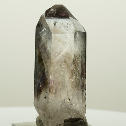 Harlekin Lemurian Phantom Amethyst mit Epidot Streep Mine, Namibia 54*20*18mm #15034