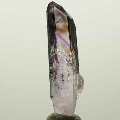 Enhydro Harlekin Phantom Amethyst, Analcim Prehnit 3x Blase Streep Mine Namibia 56*16*14mm #15035