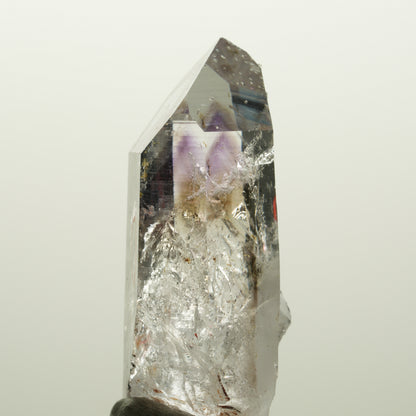 Enhydro Lemurian Phantom Amethyst, Analcim, Epidot 3x Blase Streep Mine Namibia 49*23*19mm #15036