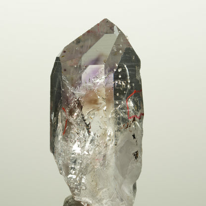 Enhydro Lemurian Phantom Amethyst, Analcim, Epidot 3x Blase Streep Mine Namibia 49*23*19mm #15036