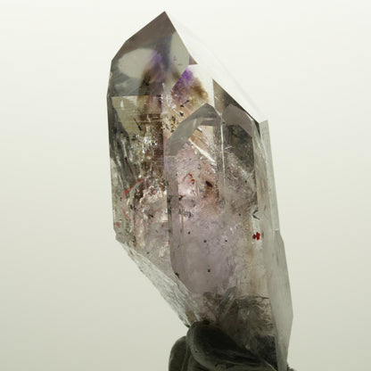 Enhydro Harlekin Skelett Phantom Amethyst Analcim, 1x Blase Streep Mine Namibia 57*26*21mm #15038