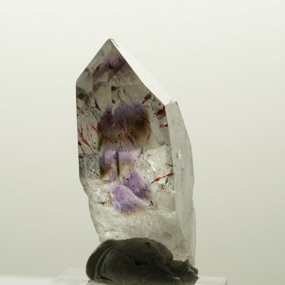Harlekin Skelett Phantom Amethyst Spitze Streep Mine, Namibia 48*23*17mm #15039