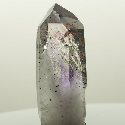 Enhydro Harlekin Skelett Phantom Amethyst Prehnit, 1x Blase Streep Mine Namibia 56*22*14mm #15040
