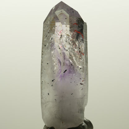 Enhydro Harlekin Skelett Phantom Amethyst Prehnit, 1x Blase Streep Mine Namibia 56*22*14mm #15040
